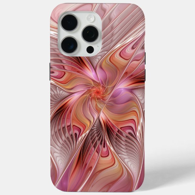 Abstract Butterfly Colourful Fantasy Fractal Art Case-Mate iPhone Case (Back)