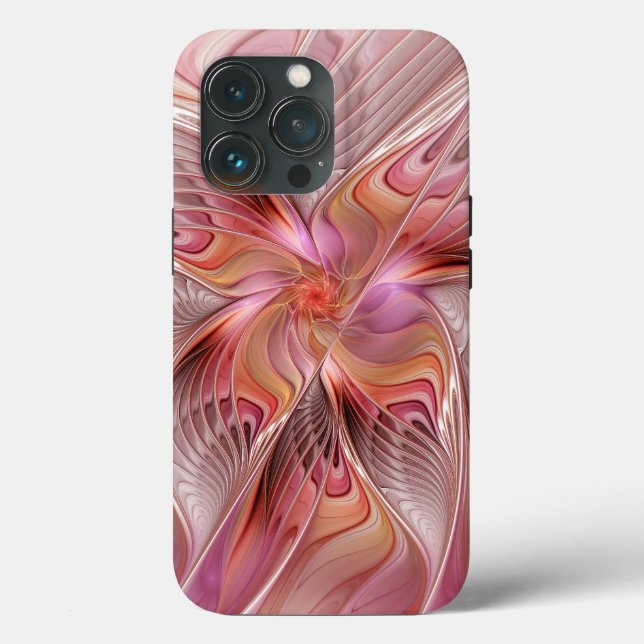 Abstract Butterfly Colourful Fantasy Fractal Art Case-Mate iPhone Case (Back)