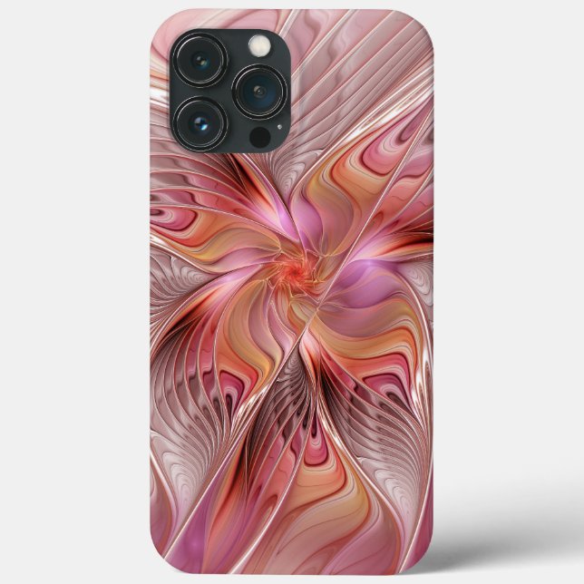 Abstract Butterfly Colourful Fantasy Fractal Art Case-Mate iPhone Case (Back)