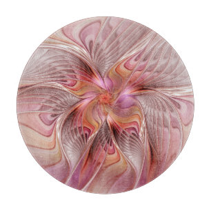 Abstract Butterfly Colourful Fantasy Fractal Art Cutting Board
