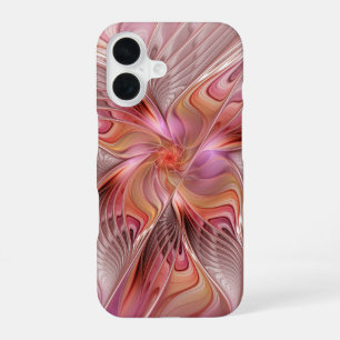 Abstract Butterfly Colourful Fantasy Fractal Art iPhone 16 Case