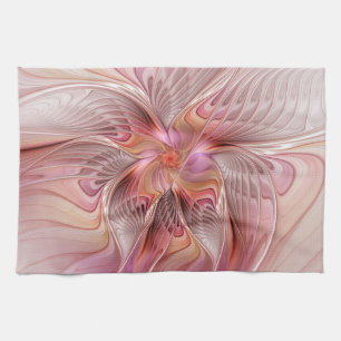Abstract Butterfly Colourful Fantasy Fractal Art Kitchen Towel