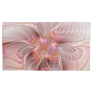Abstract Butterfly Colourful Fantasy Fractal Art Pillowcase