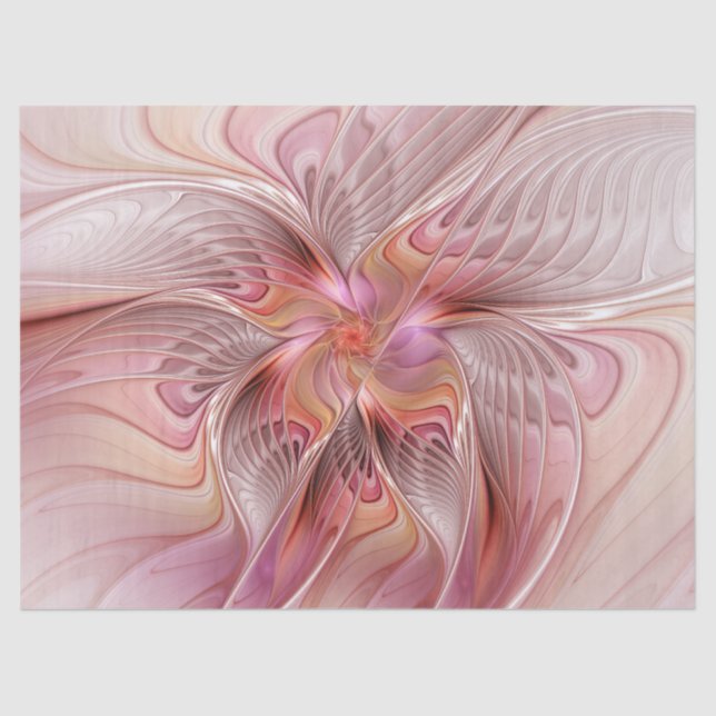 Abstract Butterfly Colourful Fantasy Fractal Art Tissue Paper (Front)