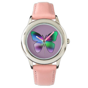 Abstract Butterfly Colourful Watch