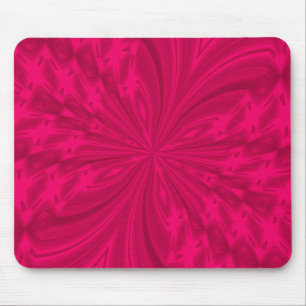 Abstract Butterfly Raspberry Pink MOUSEPAD