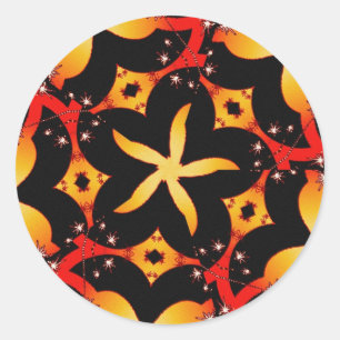 abstract-butterfly Sticker