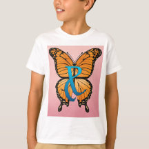 Abstract Butterfly Wings T-Shirt Design