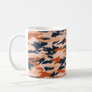 Abstract camouflage pattern. Seamless vintage wall Coffee Mug