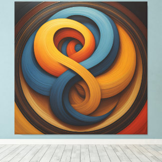 abstract canvas print
