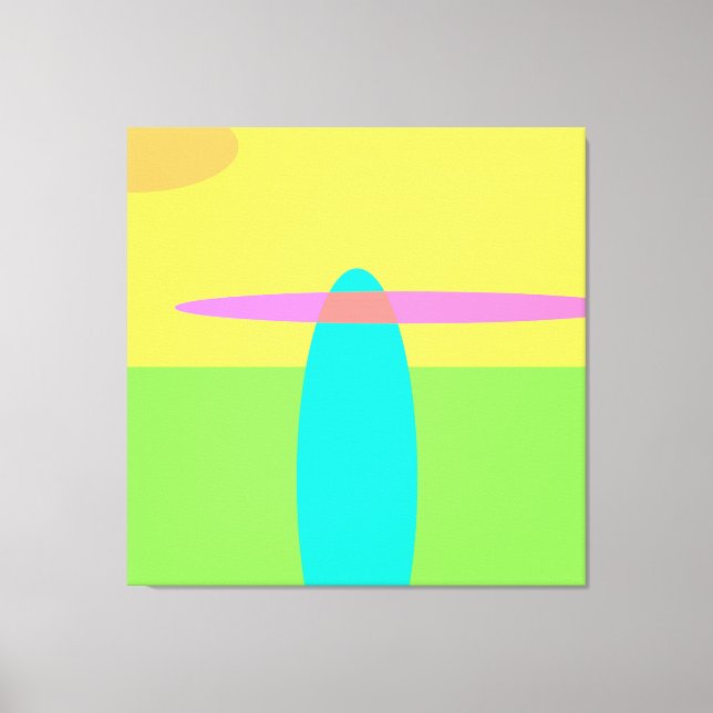 Abstract Canvas Print (Front)