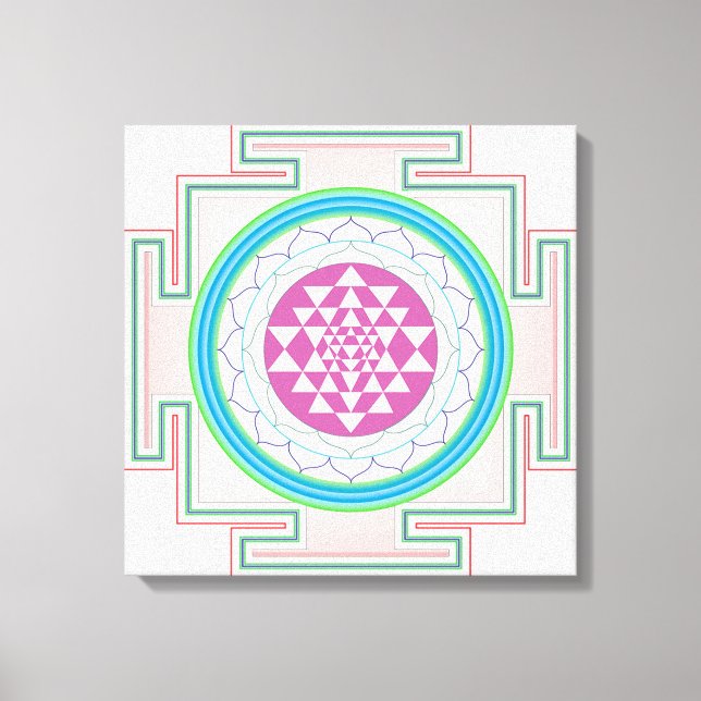 Abstract Canvas Print (Front)