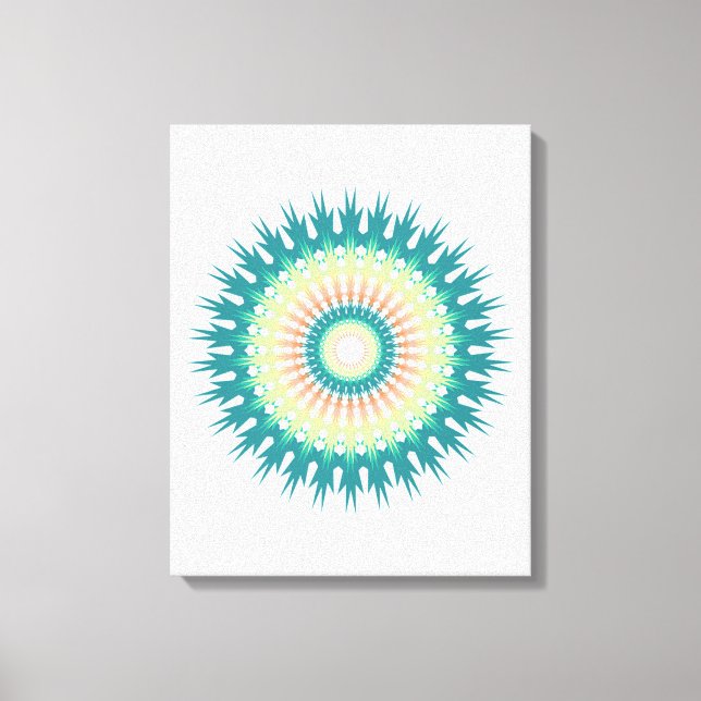 Abstract Canvas Print (Front)