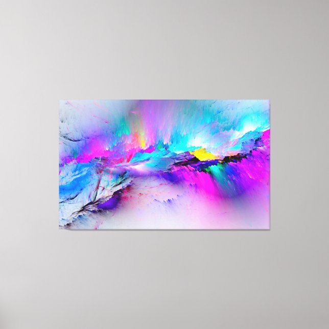 Abstract Canvas Print (Front)
