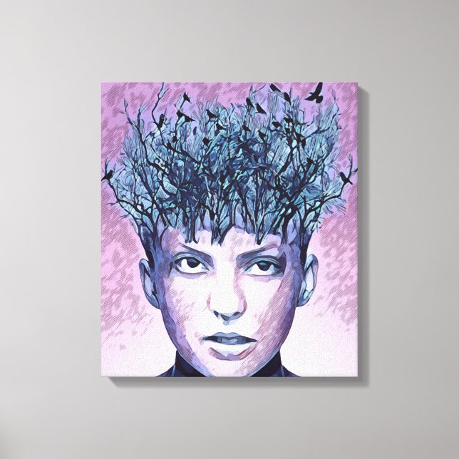 Abstract Canvas Print (Front)