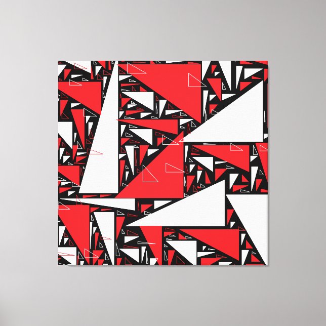 Abstract Canvas Print (Front)