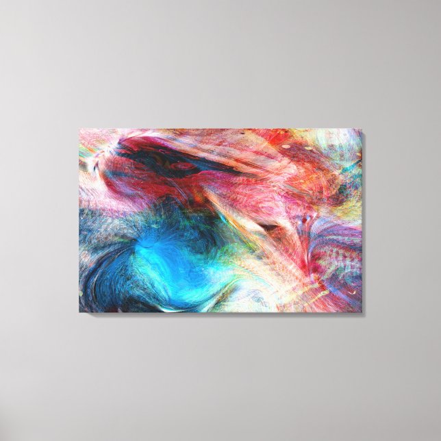 Abstract Canvas Print (Front)