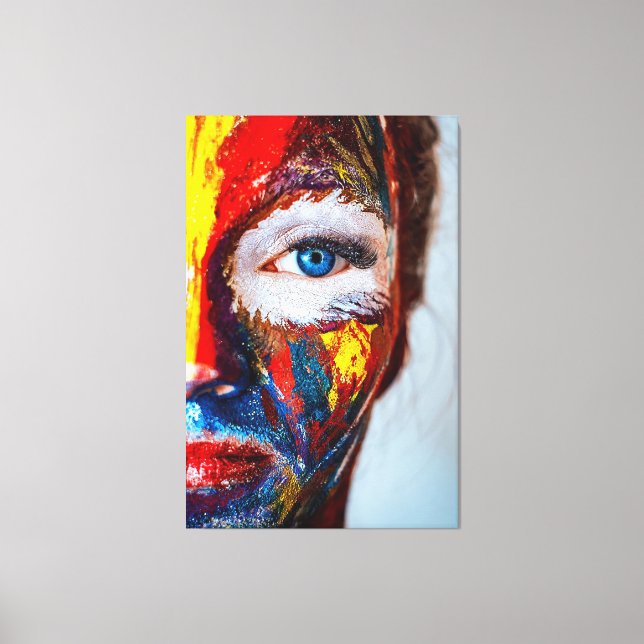 Abstract Canvas Print (Front)