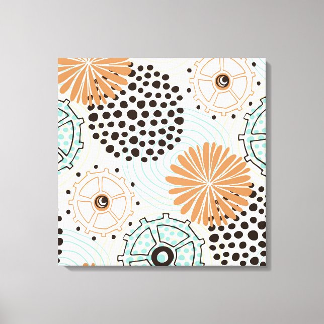 Abstract Canvas Print (Front)