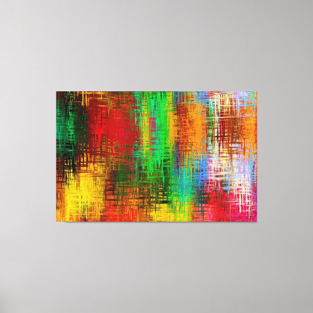 Abstract Canvas Print (Front)