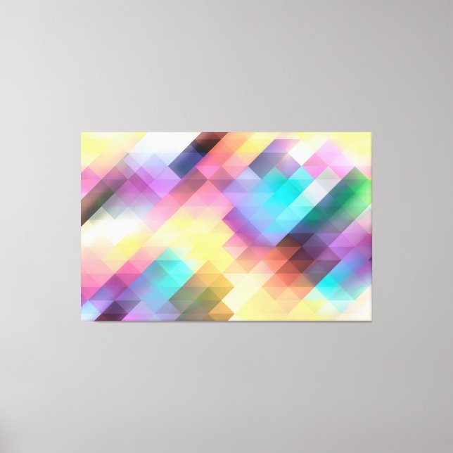 Abstract Canvas Print (Front)