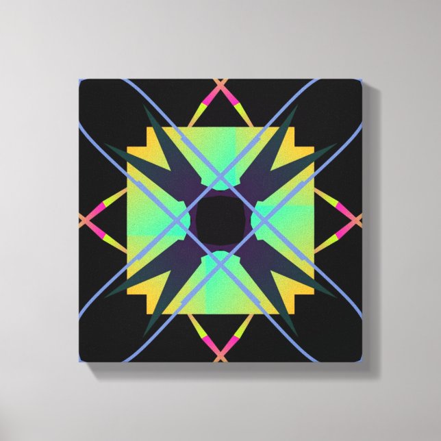 Abstract Canvas Print (Front)