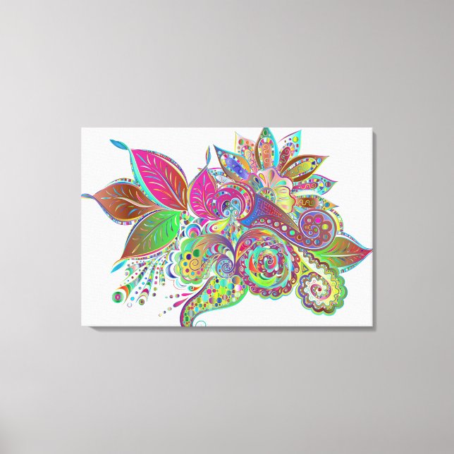 Abstract Canvas Print (Front)