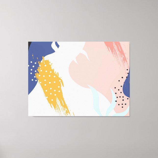 Abstract Canvas Print (Front)
