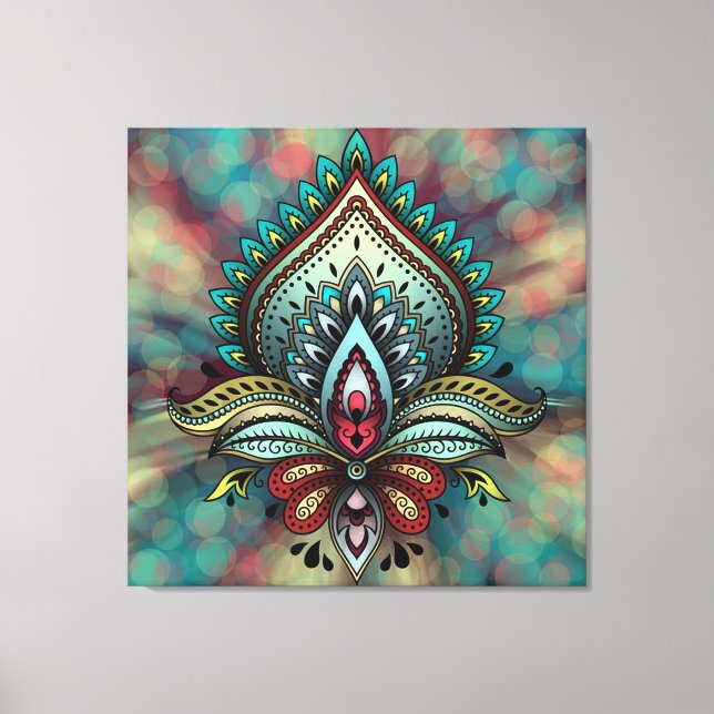 Abstract Canvas Print (Front)