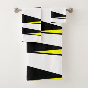 Abstract Caterpillar- Monarch Butterfly- Towel Set
