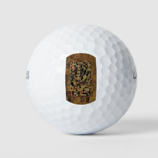 abstract cell art  golf ball