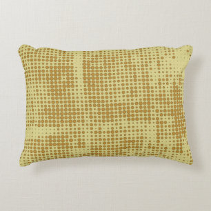 Abstract chaotic halfton. Texture of dots. Futuris Accent Pillow