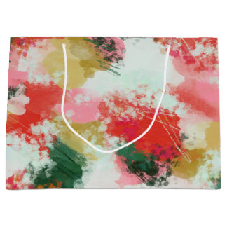 Abstract Cheer Large Gift Bag