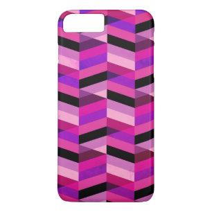 Abstract Chevron/Herringbone Purples & Violet Case-Mate iPhone Case