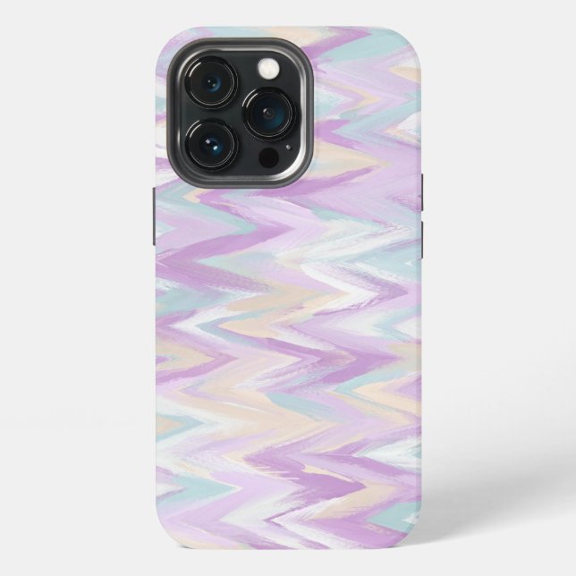 Abstract Chevrons iPhone Case (Back)