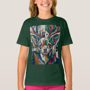 Abstract Chihuahua T-Shirt