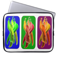 Abstract Chiles Laptop Sleeve