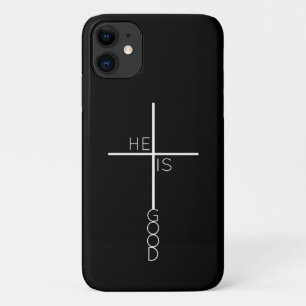Abstract Christian Cross Modern Minimalist iPhone 11 Case