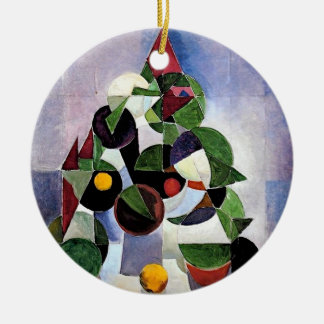 Abstract Christmas tree ornament