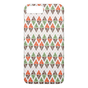 Abstract Christmas Trees Geometric Holiday Pattern Case-Mate iPhone Case