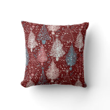 Abstract Christmas Trees Pattern 3