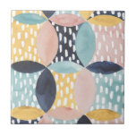 Abstract Circle Pattern Tile<br><div class="desc">Abstract Circle Pattern . Artist: Grace Popp. Image ID: 150359D.</div>