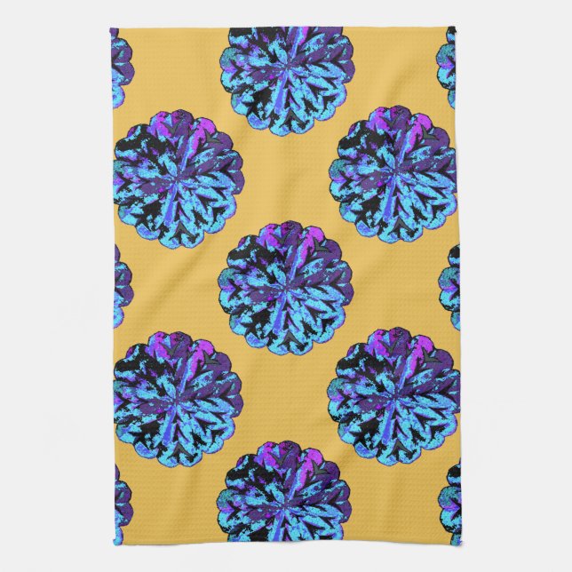 ABSTRACT CIRCLE WYCINANKI G KITCHEN TOWEL (Vertical)