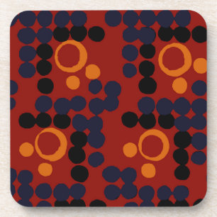 Abstract Circles Coaster