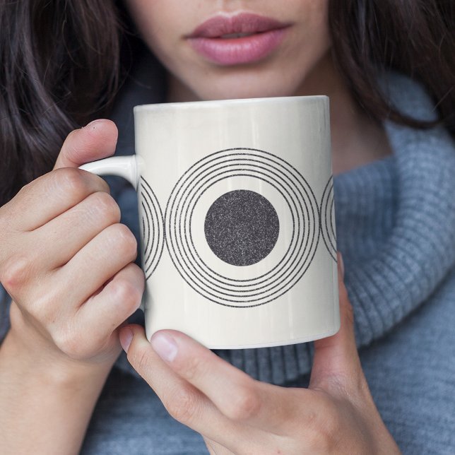 Abstract circles composition coffee mug (Creator Uploaded)