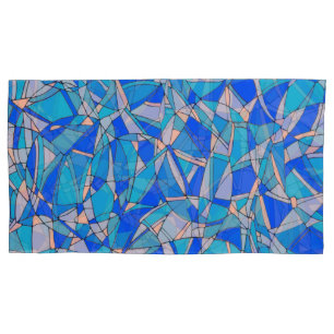 Abstract Circles Pillowcase