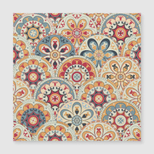 Abstract Circles: Trendy Coloured Wallpaper