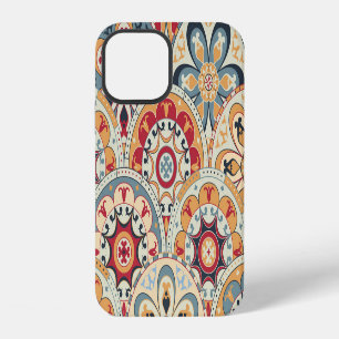Abstract Circles: Trendy Coloured Wallpaper iPhone 12 Case