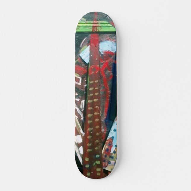 Abstract City Skateboard (Front)