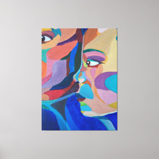 Abstract Classic Art Shape Canvas Print